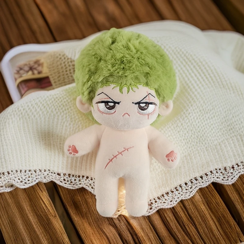 海贼王属性索隆20cm棉花娃娃正版