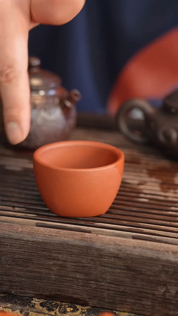 茶壶紫砂北红赤铁天圆地方杯子