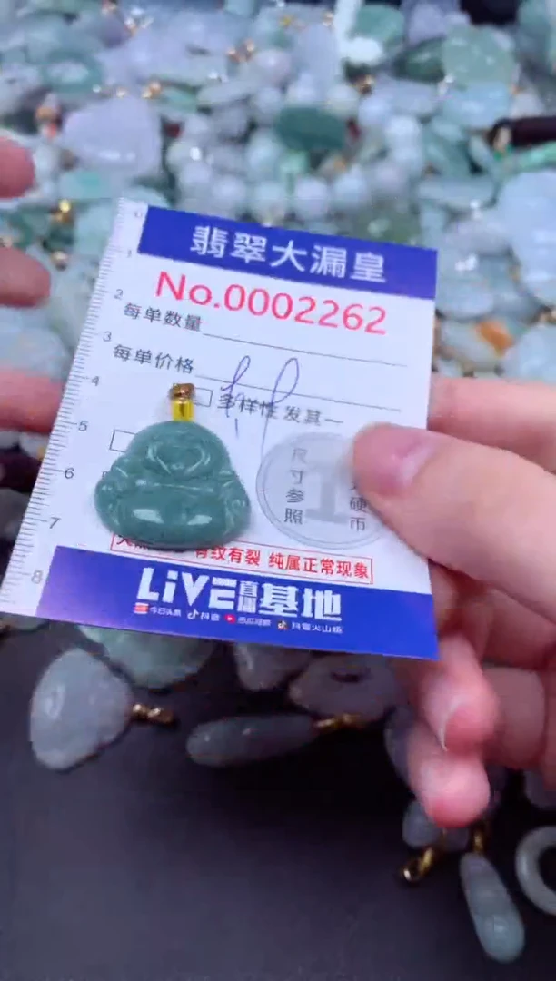 吊坠(不含链)未镶嵌翡翠2262