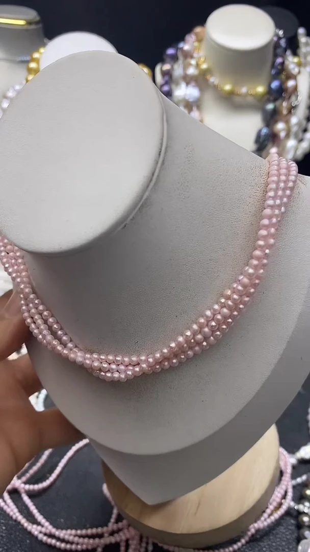 颈饰未镶嵌淡水珍珠多人