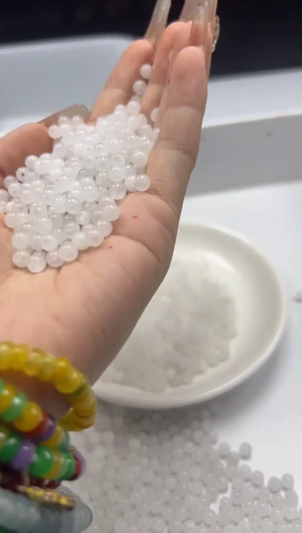 和田玉未镶嵌颈饰w2661白玉4mm*30颗