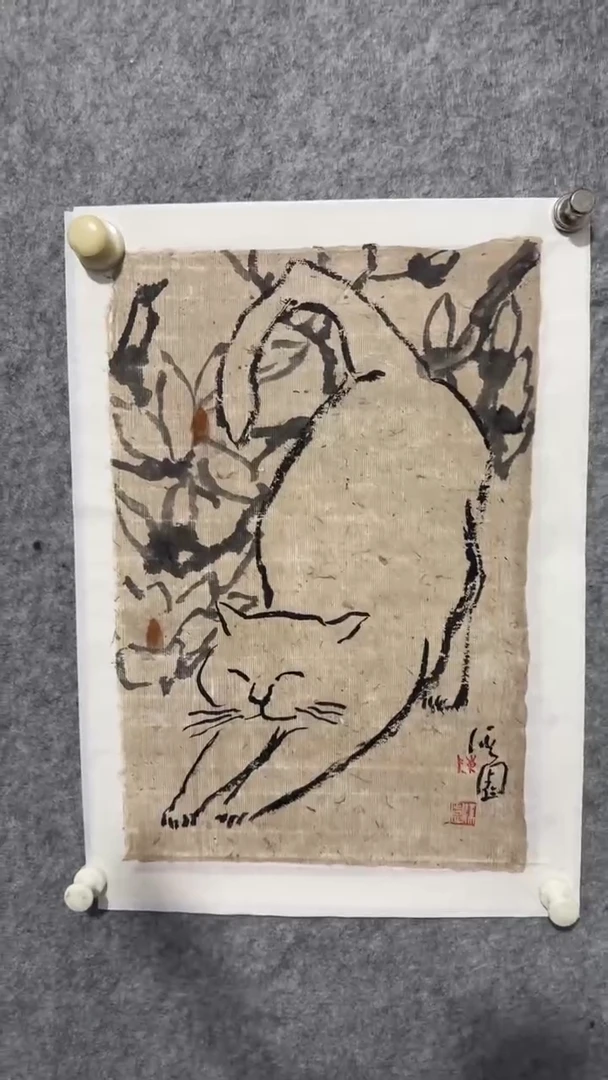 国画写意画花鸟画手绘