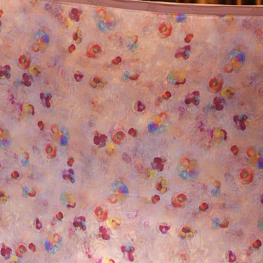 香云绢丝纹140方巾【玫瑰日记】Q46丝巾