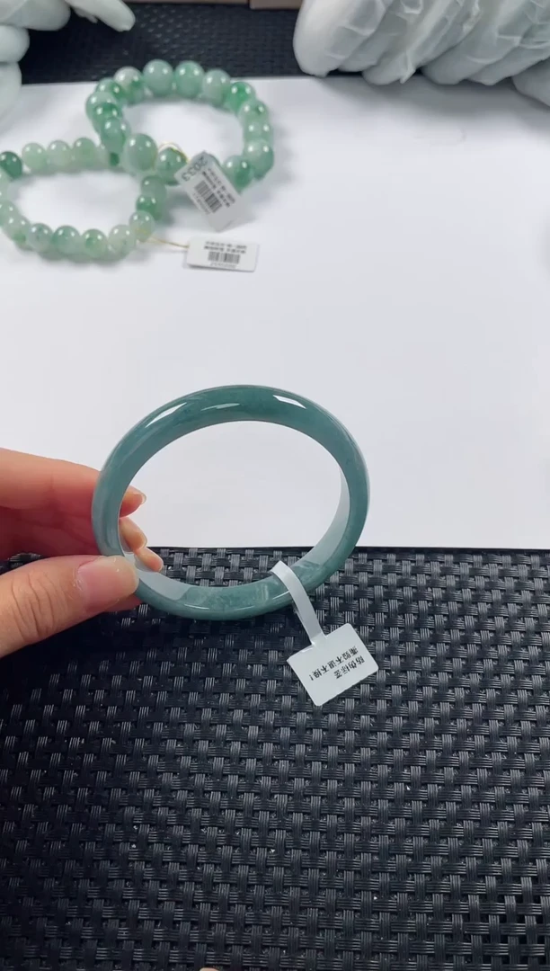 未镶嵌手镯翡翠基地发货H 4436 58+