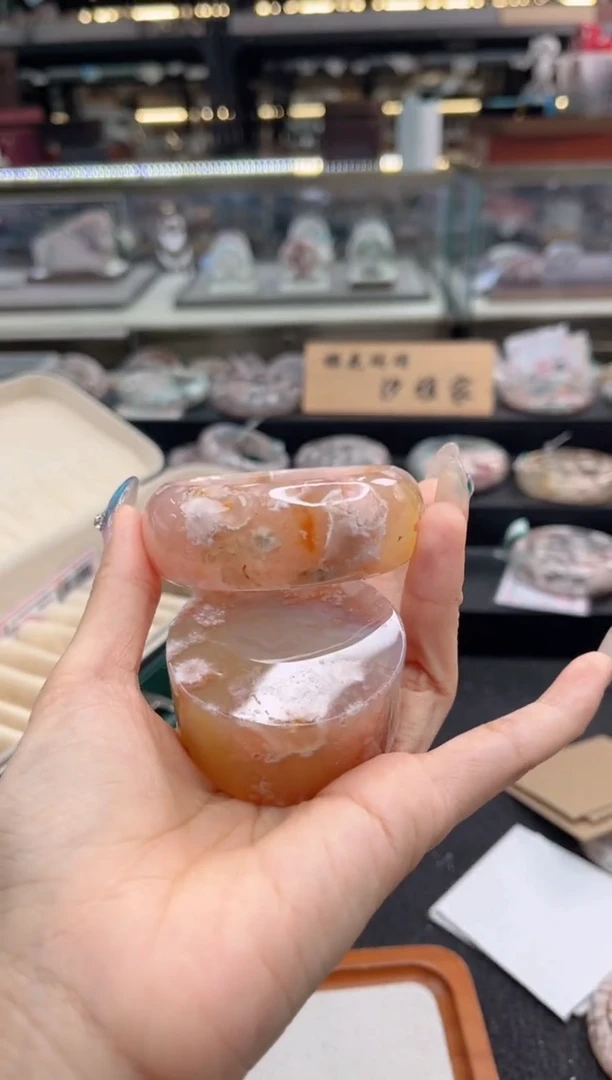 石英质玉手镯未镶嵌54圈口（赠品镯心）617898