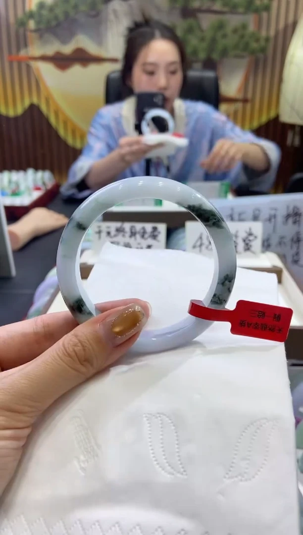 未镶嵌手镯翡翠0007237