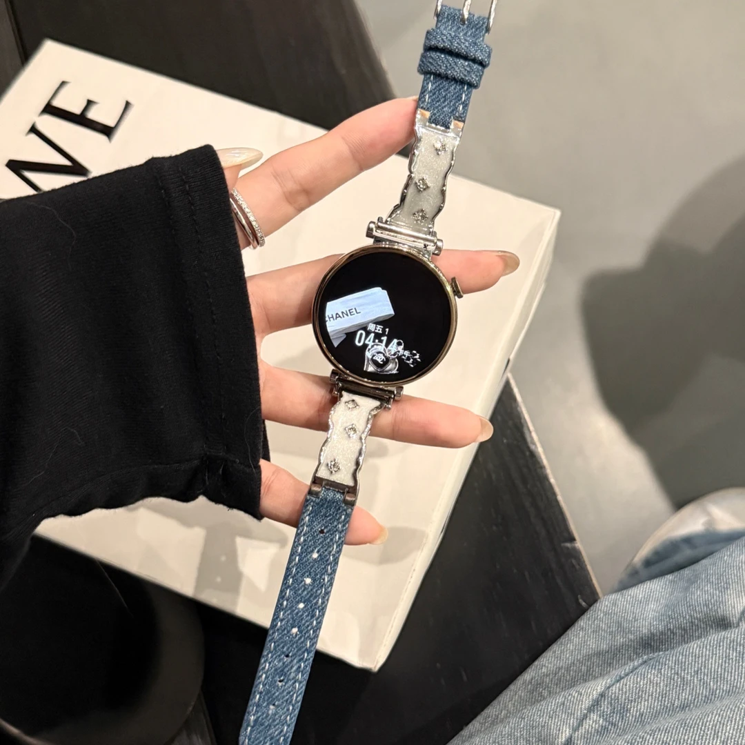 适用华为gt5手表FIT4表带watch3pro金属gt4手环9荣耀5腕带小米10