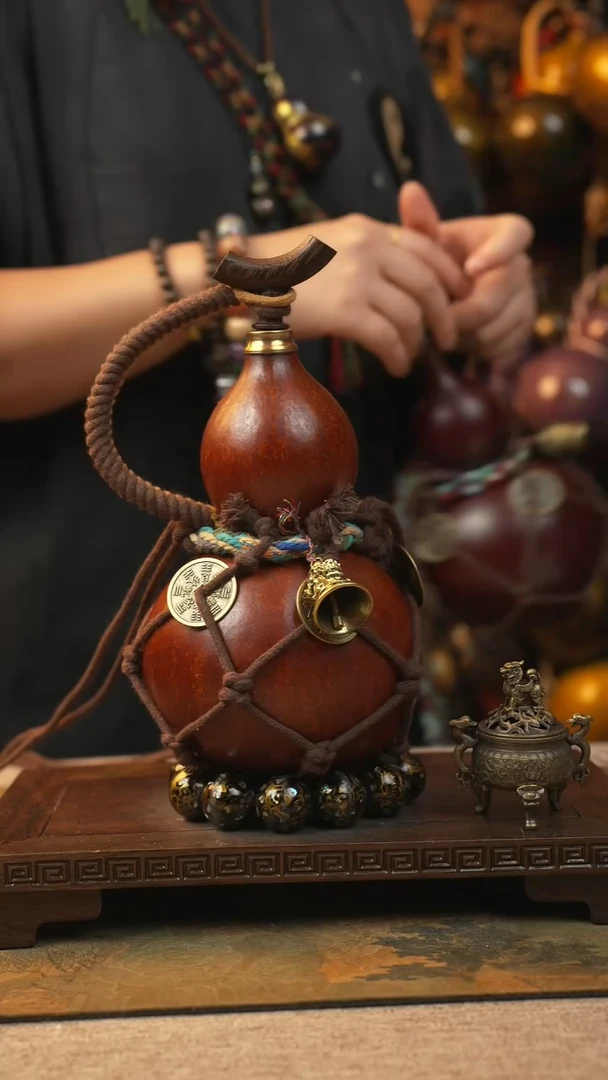 132大漆一物一拍记葫堂出品【不带手串】