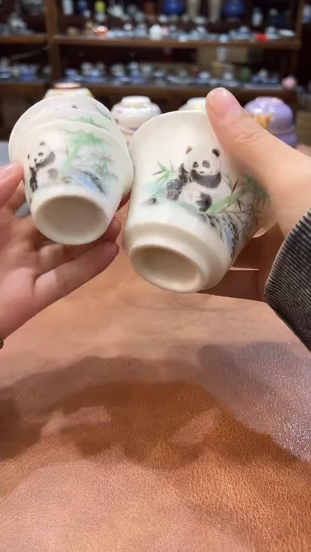 真的很便宜会开片的旅行茶具