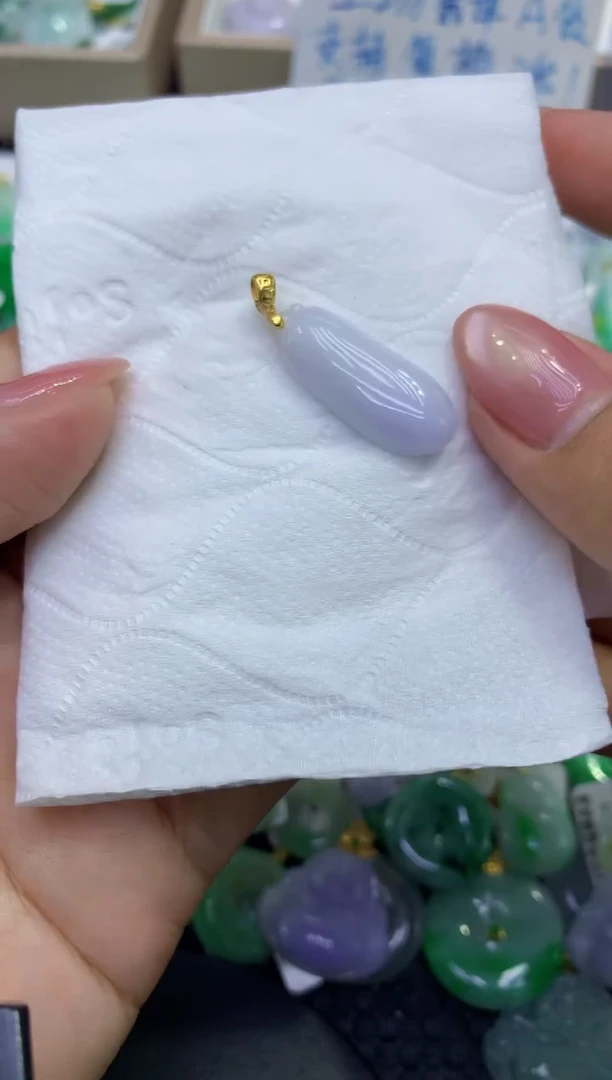 颈饰未镶嵌翡翠天然缅甸A货翡翠