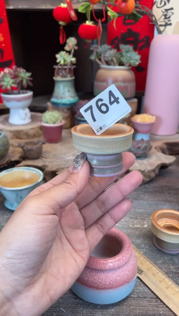 【闪购商品】摆件764知木小芳花盆