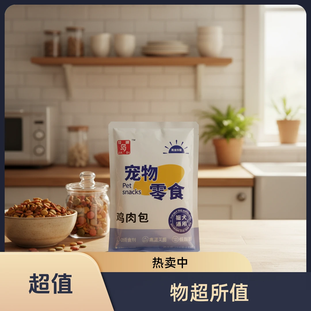 高温蒸煮鸡肉营养宠物粮湿粮包罐头适合全犬种全年龄段