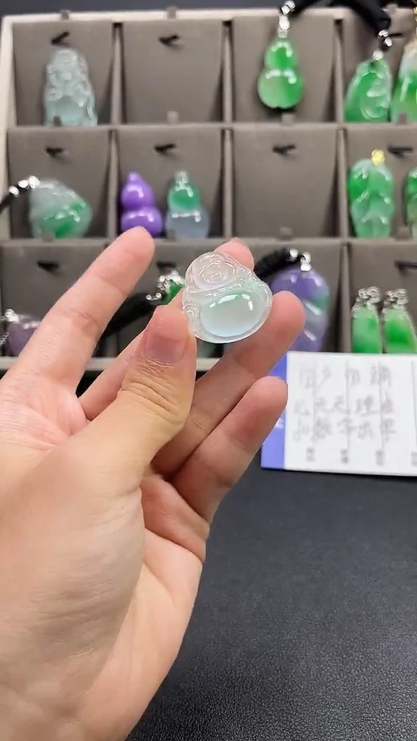 颈饰未镶嵌翡翠  所见即所得 一图一物