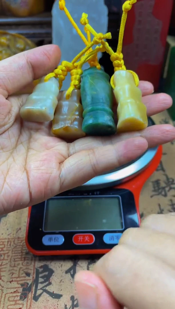 寿山石印石1米福利竹节章料