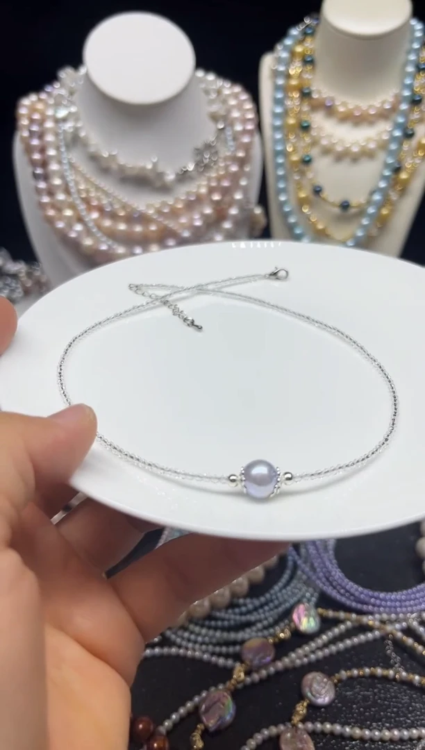 淡水珍珠未镶嵌颈饰多人