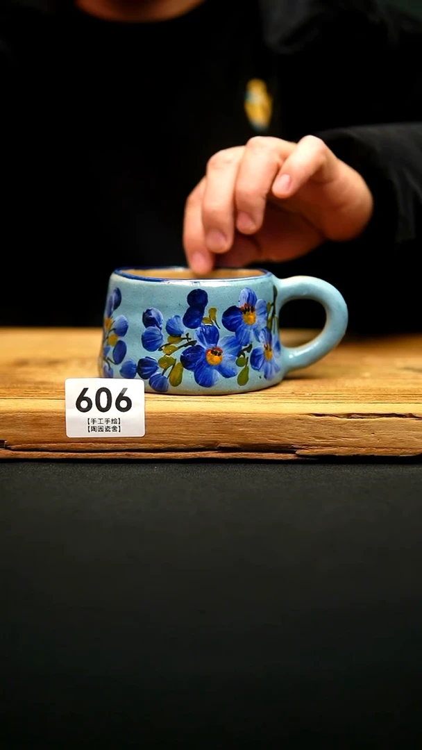 @@陶园瓷舍@@纯手工手绘@高温釉下彩