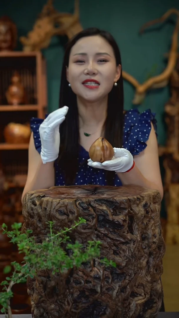 枣木雷击枣木寿桃