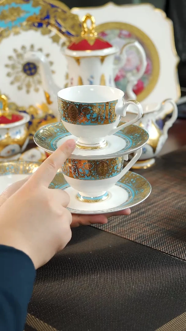 【闪购商品】瓷片200cc两杯两碟 福利价尾单