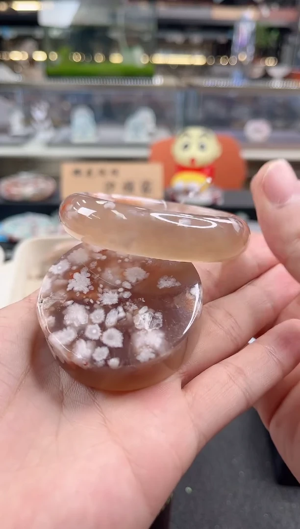 未镶嵌手镯石英质玉尘*丷圈口（赠品镯心）