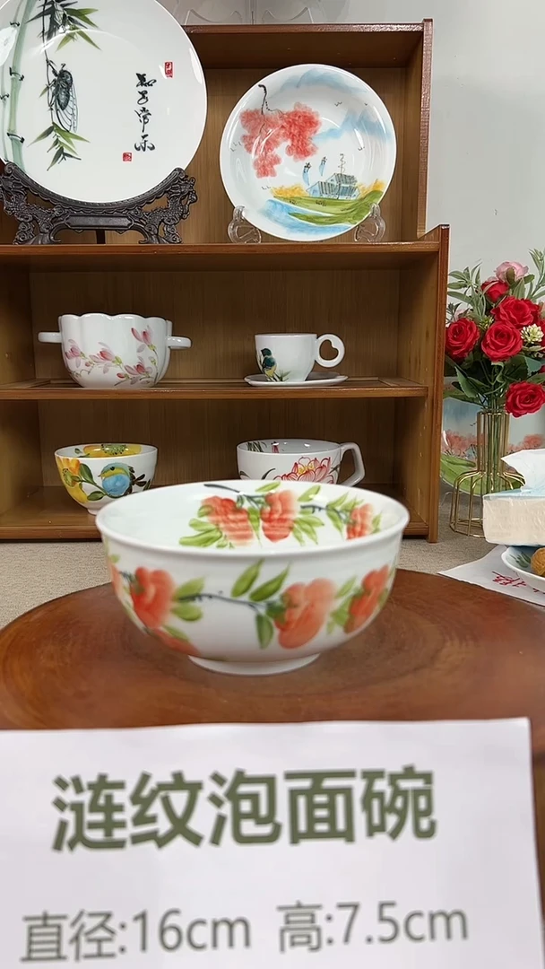 摆件景德镇手工手绘陶瓷