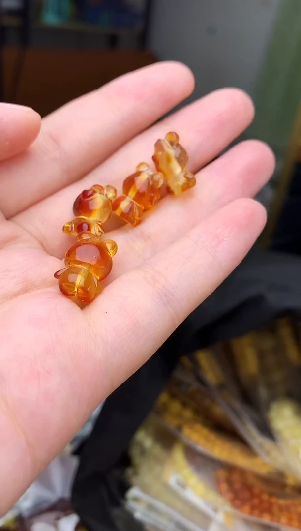 未镶嵌琥珀珠宝奇石63随机发