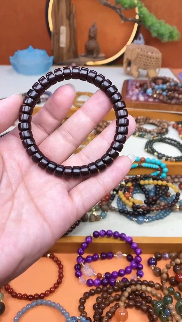 【闪购商品】椰蒂手串紫檀单圈
