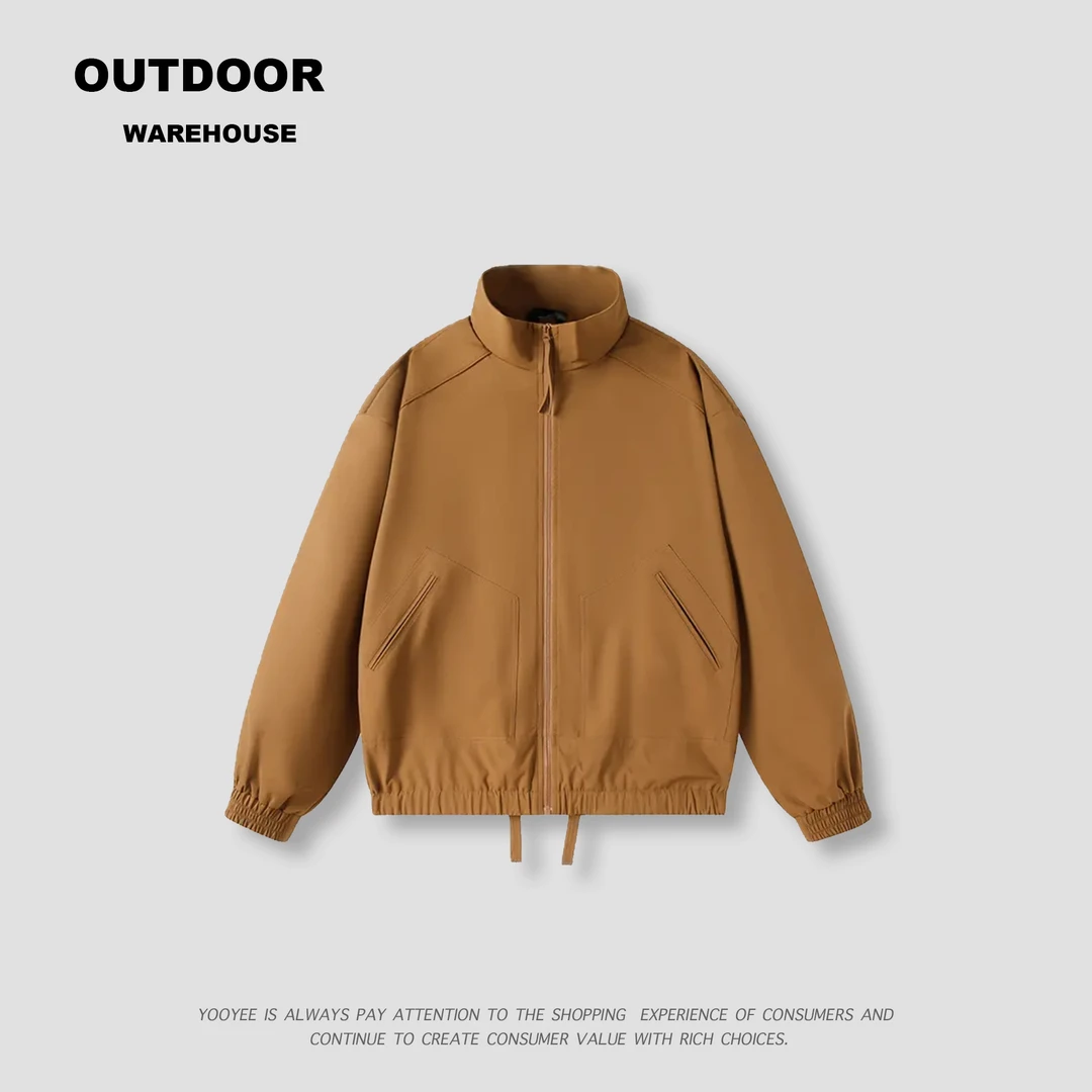 男款新春软壳冲锋衣轻薄外套简约百搭单冲户外三防面料