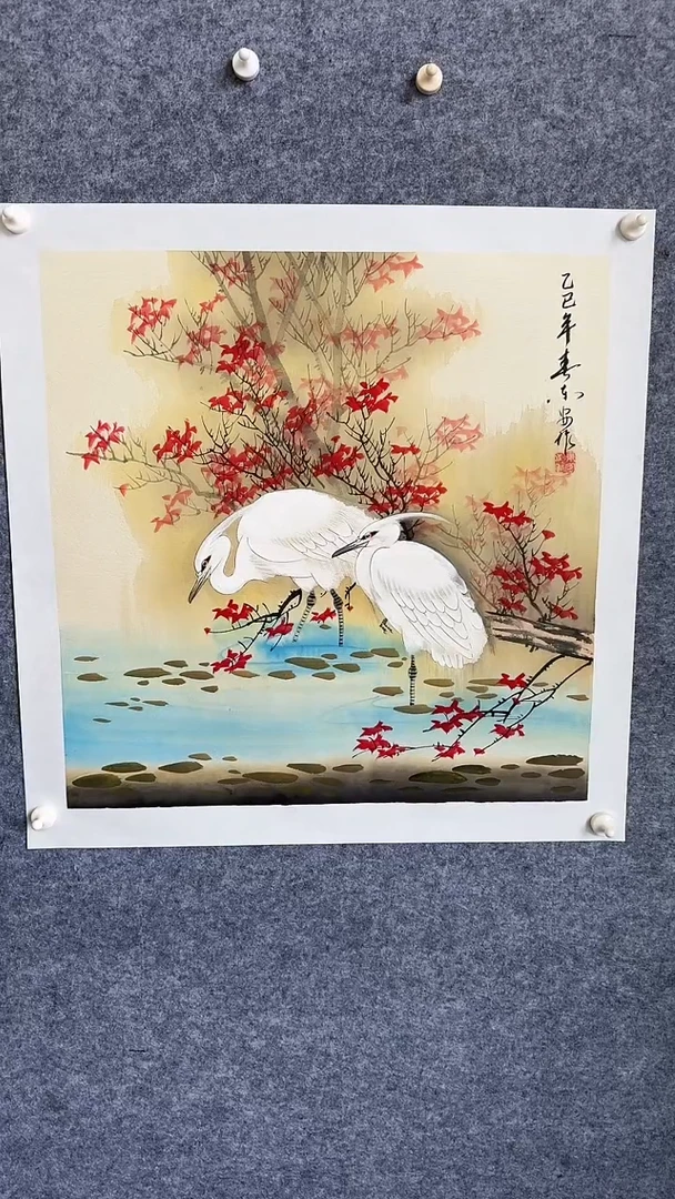 【闪购商品】绘画梁东安手绘国画