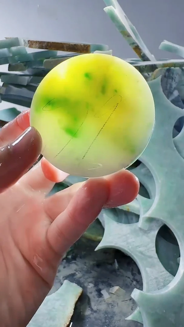 裸石翡翠缅甸翡翠A货文2399