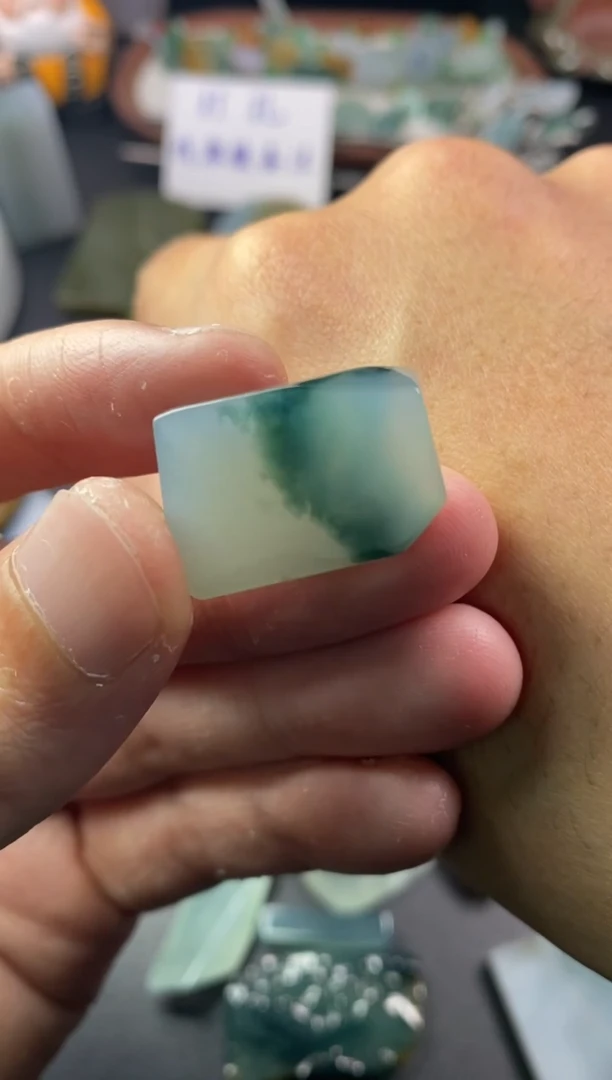 未镶嵌定制翡翠?***?翡翠片料定制未镶嵌12.26-43