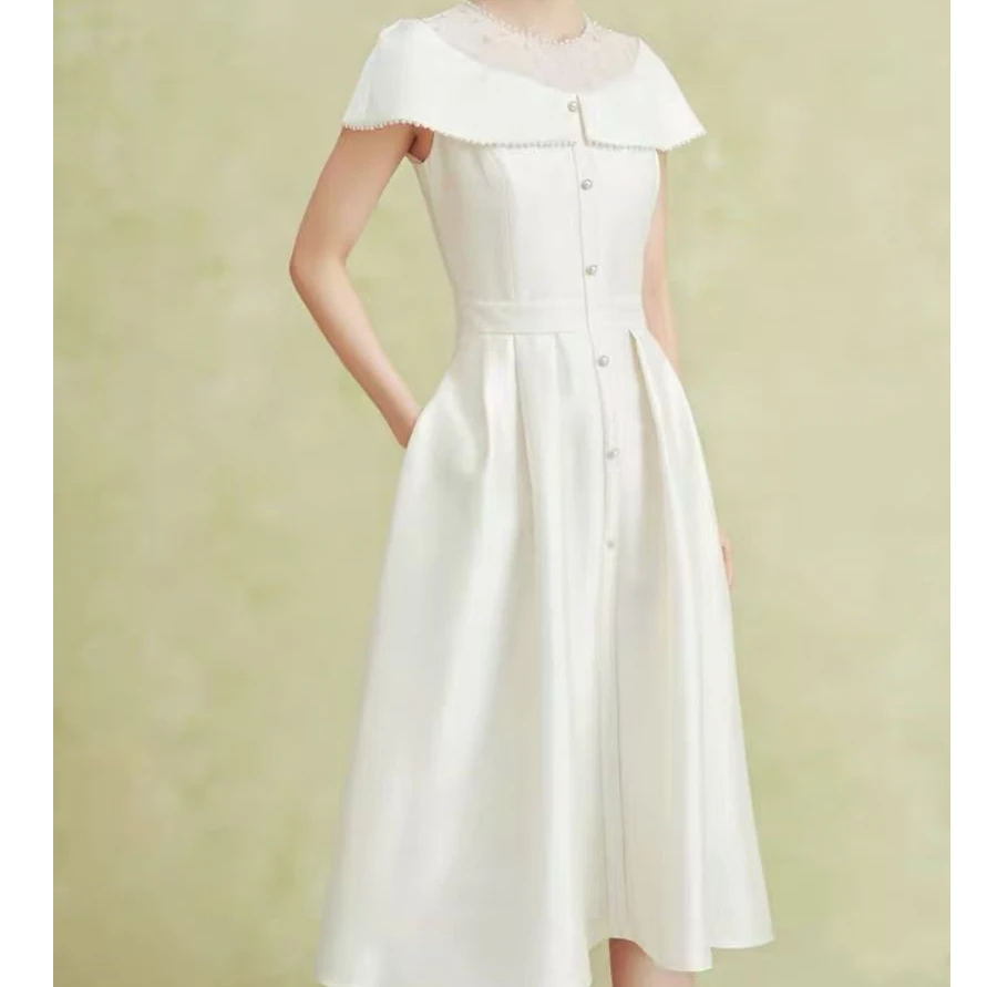 【拉】晚礼服高级感轻奢小众连衣裙小个子LKDL022