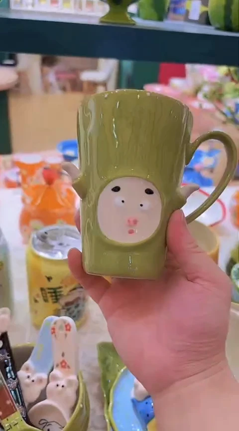 陶瓷【初屿】手工手绘餐具