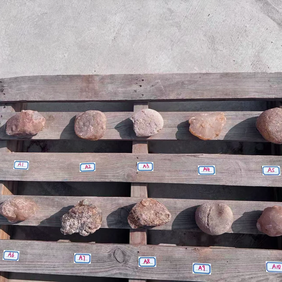 玛瑙原石现场挑选