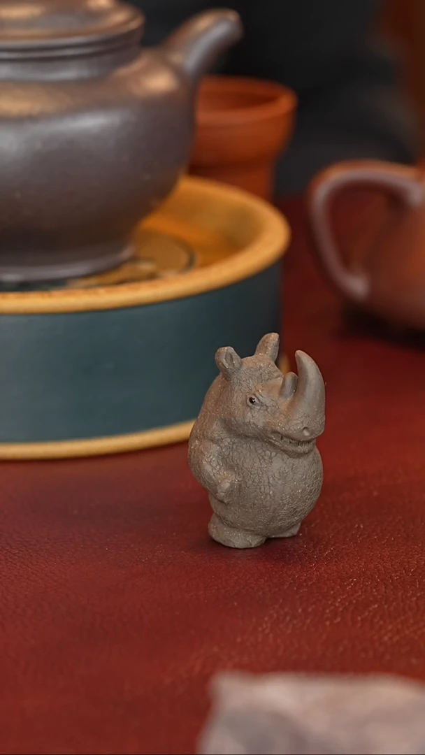 茶壶紫砂原矿高端紫砂--茶宠