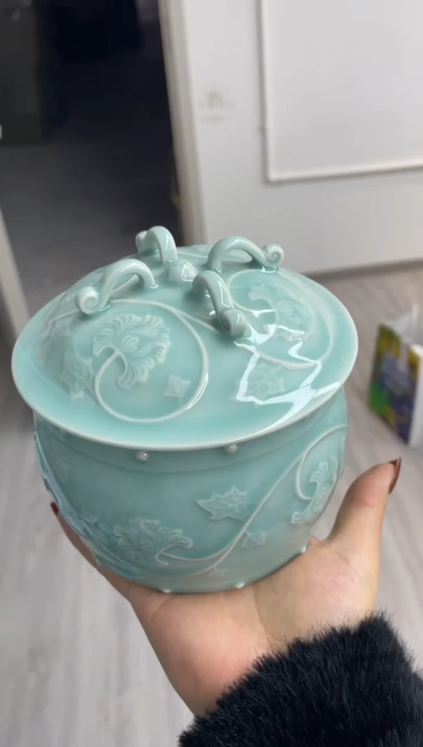 瓷特价福利 微瑕 慧仙青瓷