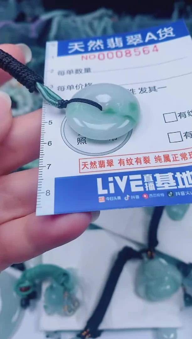 颈饰未镶嵌翡翠00008564