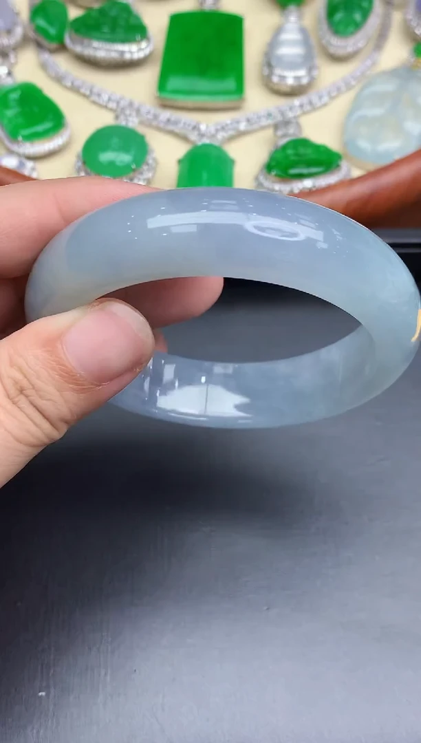 未镶嵌手镯翡翠546-中国好珍宝