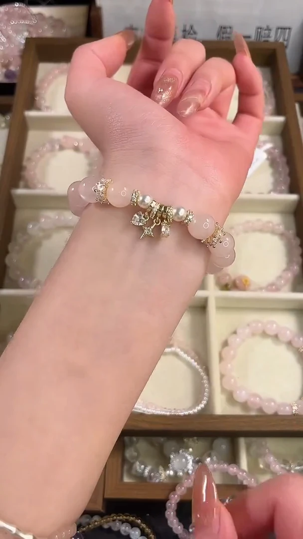 未镶嵌手串水晶