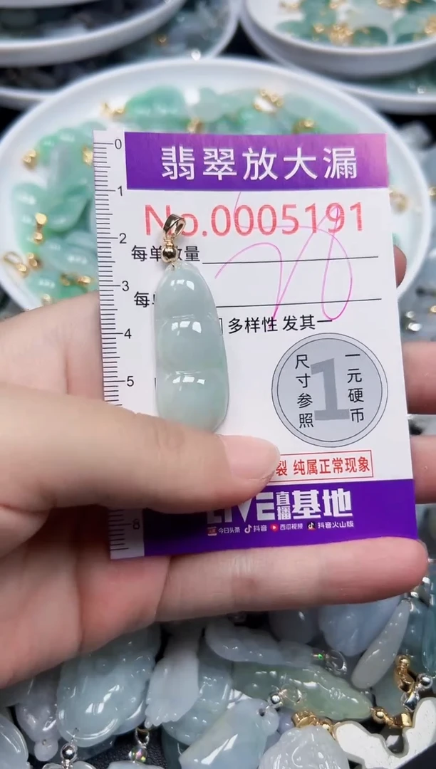 颈饰未镶嵌翡翠5191