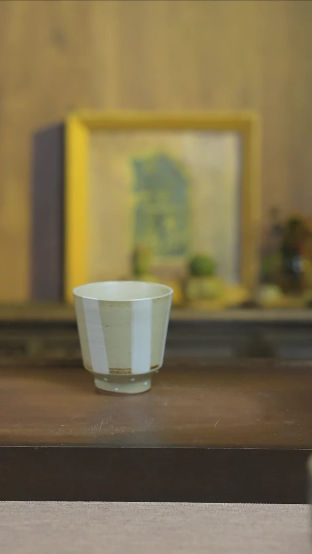 摆件景德镇复古高脚杯