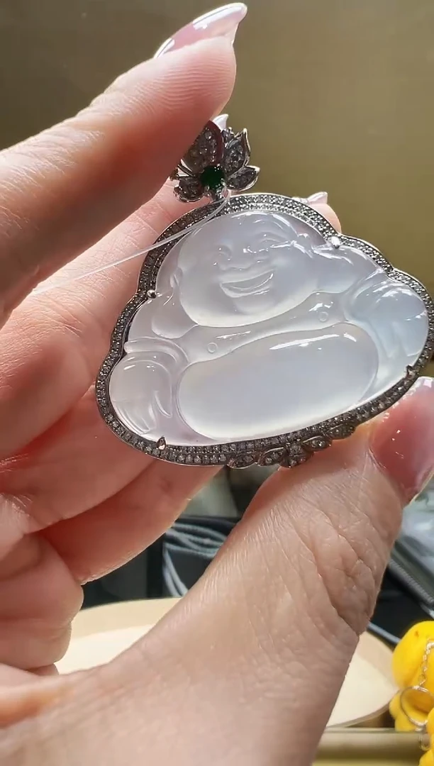【闪购商品】翡翠颈饰18K金镶嵌DFZ0118-62