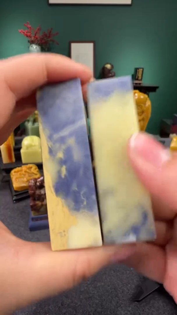 【闪购商品】青田石雨伞撑对章