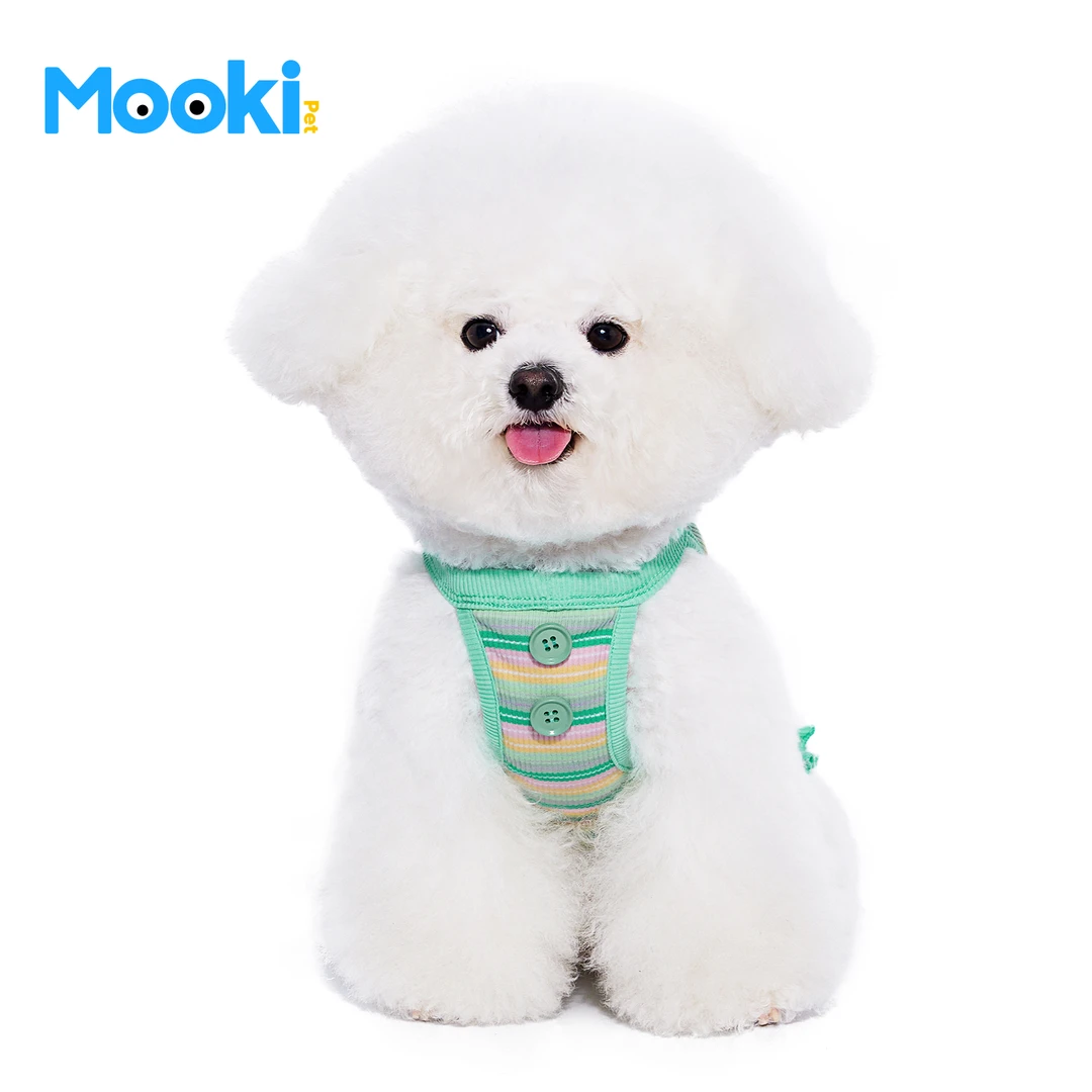 mookipet狗狗夏天衣服比熊约克夏雪纳瑞小型犬宠物猫咪薄款吊带裙