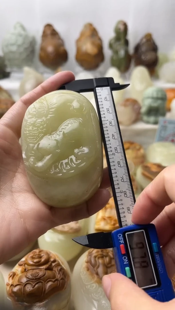石材古青石棉纹正常不退换貔貅