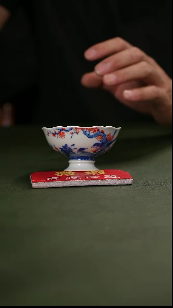 杯纯手工手绘陶瓷