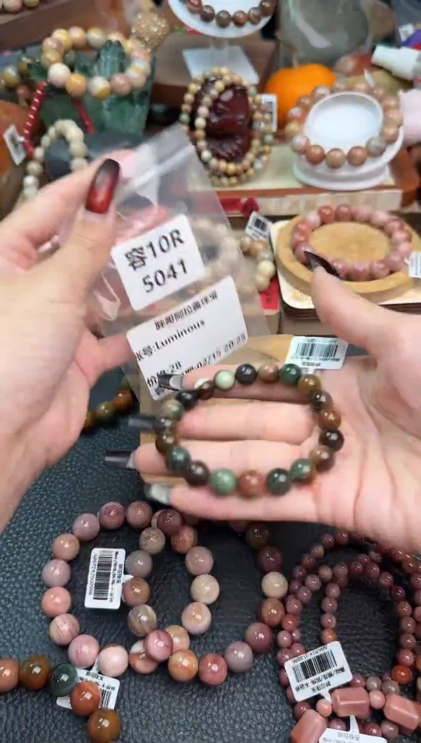 【闪购商品】石英质玉手链未镶嵌10R5041