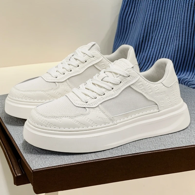 男士高品质小白鞋夏季低帮透气网面休闲时尚百搭学生板鞋潮鞋3227