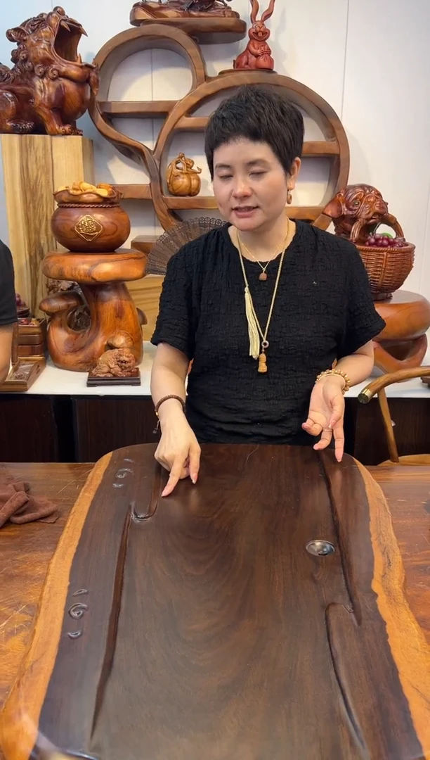 木黑檀实木创意茶盘