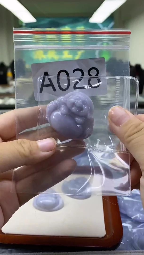 未镶嵌挂件翡翠a028