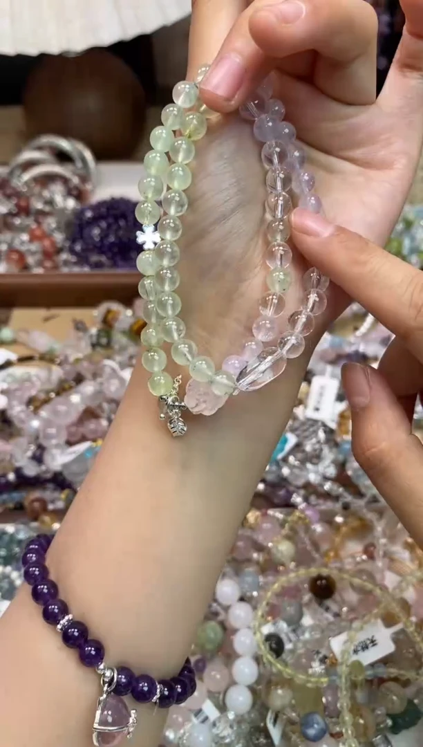 水晶手链未镶嵌411手串